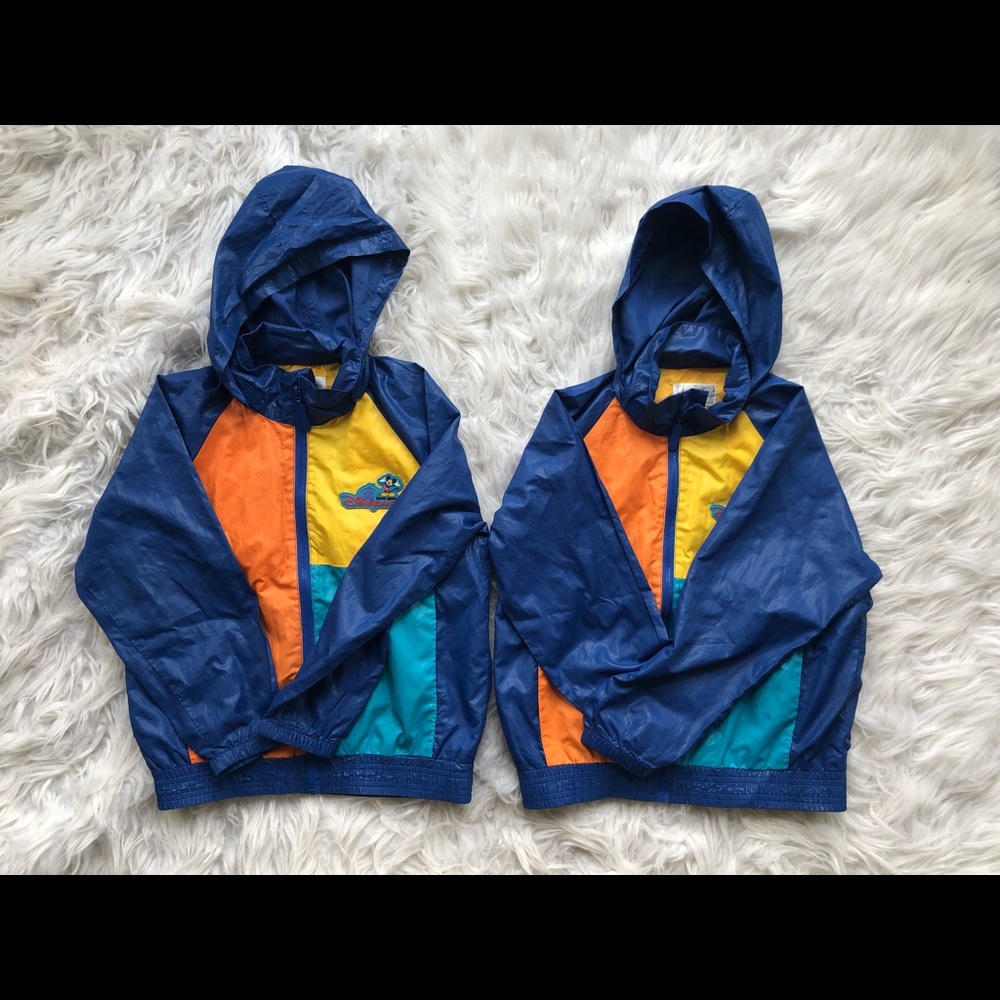 2/$40 Set of 2 children’s (size M) Disneyland Hong Kong windbreakers